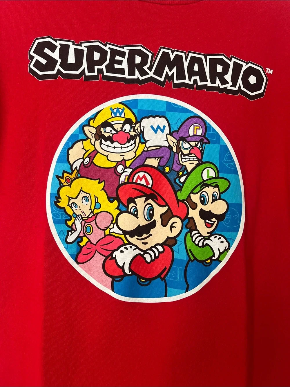 Boys Super Mario Shirt Size L